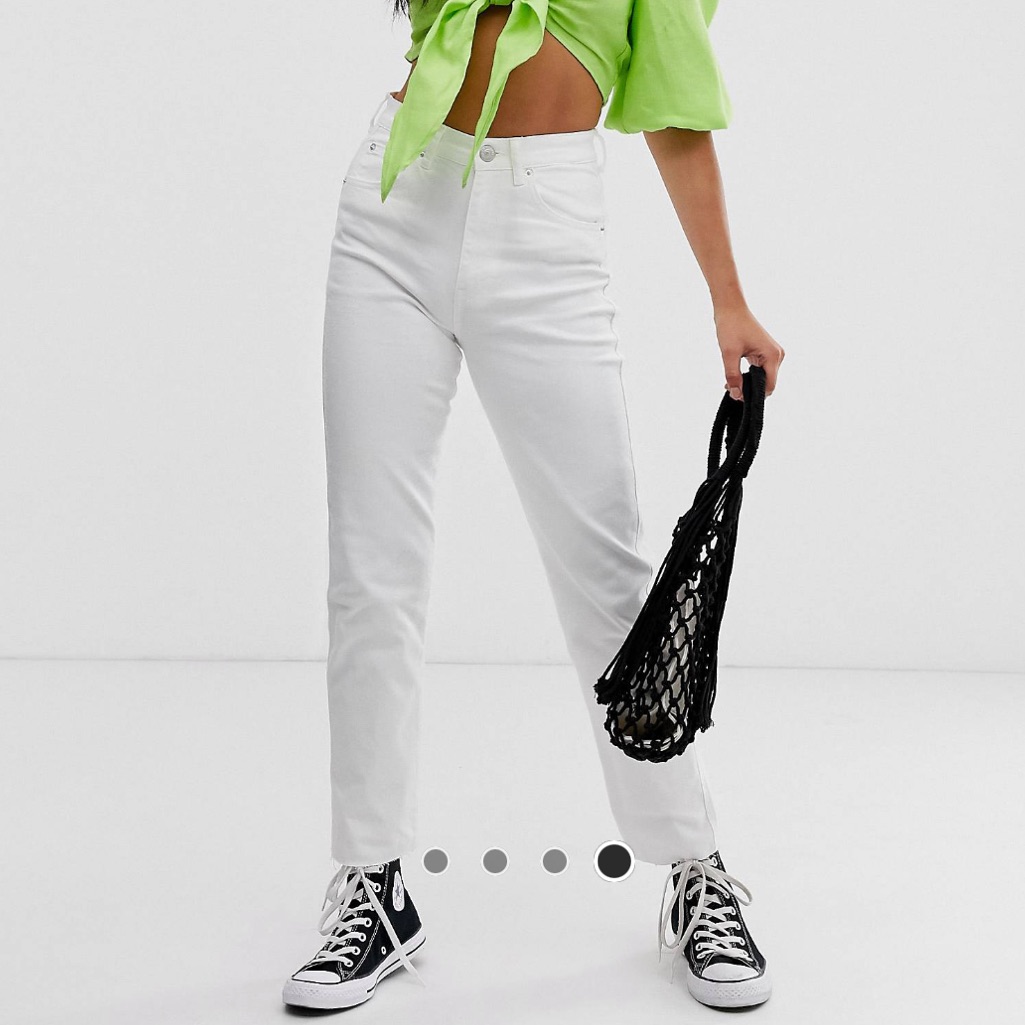 Pull And Bear High Waisted Jeans